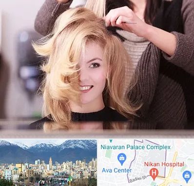 آرایشگاه زنانه در آجودانیه