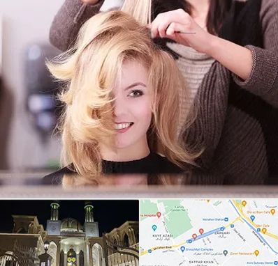 آرایشگاه زنانه در زرگری شیراز