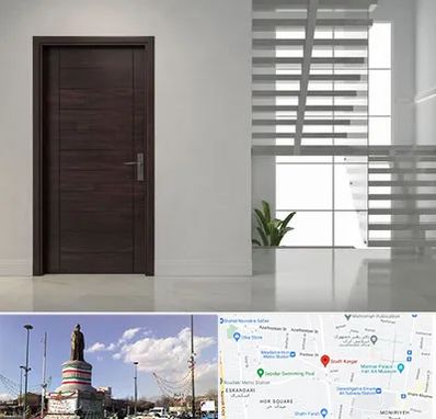 فروش درب در کارگر جنوبی