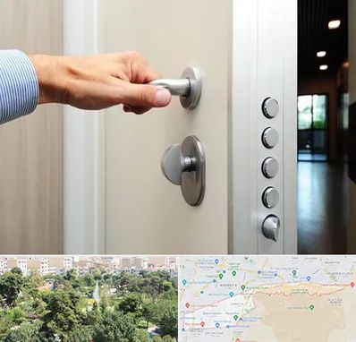 درب ضد سرقت در منطقه 13 تهران