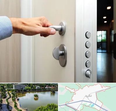 درب ضد سرقت در لنگرود