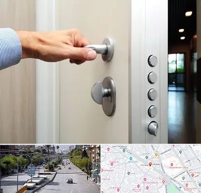 درب ضد سرقت در خیابان زند شیراز