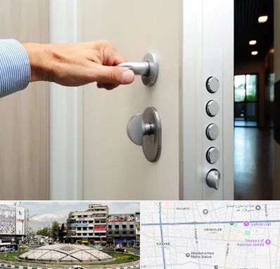 درب ضد سرقت در مرکز تهران