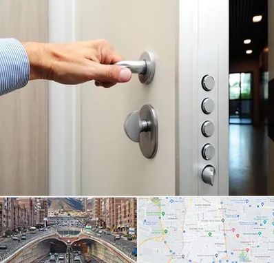 درب ضد سرقت در منطقه 10 تهران