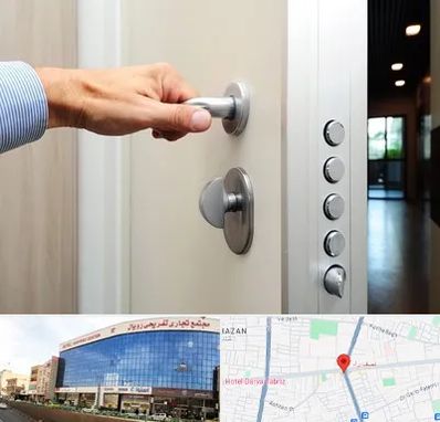 درب ضد سرقت در نصف راه تبریز