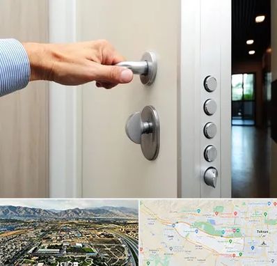 درب ضد سرقت در منطقه 21 تهران