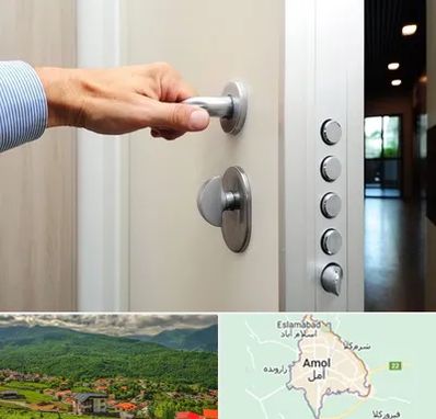 درب ضد سرقت در آمل