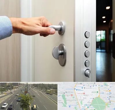 درب ضد سرقت در منطقه 17 تهران