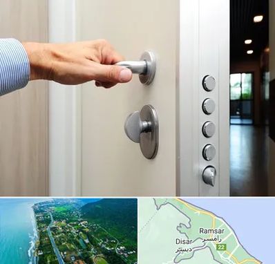 درب ضد سرقت در رامسر