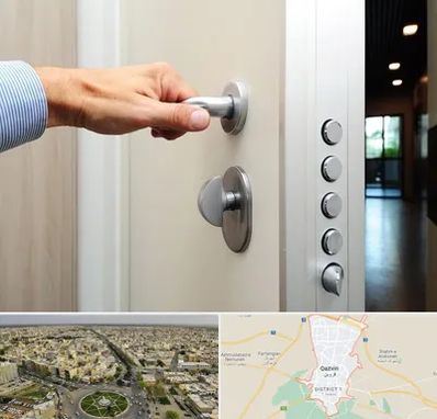 درب ضد سرقت در قزوین