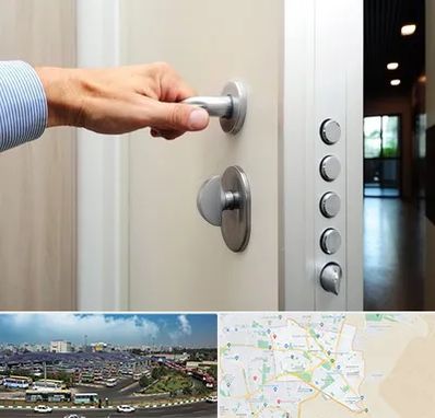 درب ضد سرقت در منطقه 15 تهران