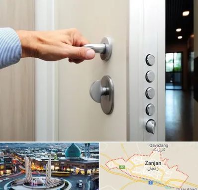 درب ضد سرقت در زنجان