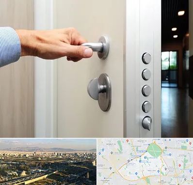 درب ضد سرقت در منطقه 19 تهران