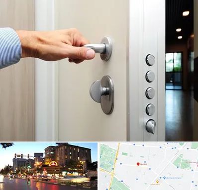 درب ضد سرقت در بلوار سجاد مشهد