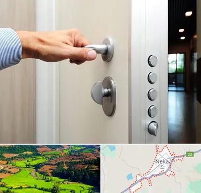 درب ضد سرقت در نکا