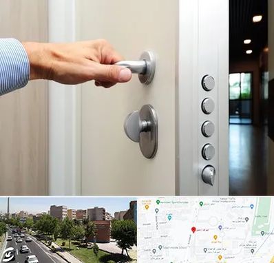 درب ضد سرقت در شهرک آزمایش