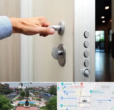 درب ضد سرقت در بهارستان 