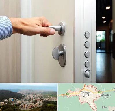 درب ضد سرقت در گرگان