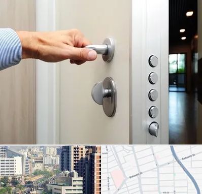 درب ضد سرقت در خیابان بهشتی