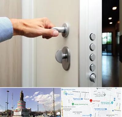 درب ضد سرقت در کارگر جنوبی