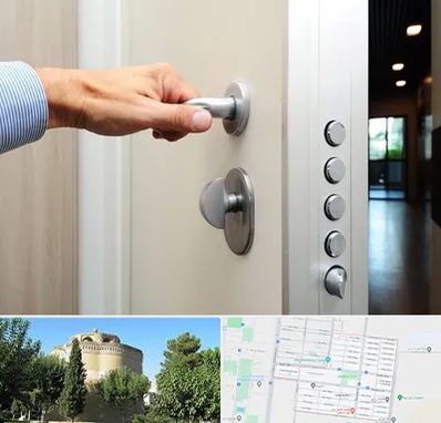 درب ضد سرقت در مرداویج اصفهان