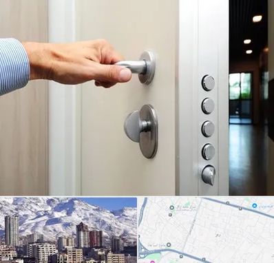 درب ضد سرقت در ازگل