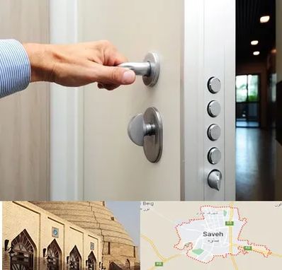 درب ضد سرقت در ساوه