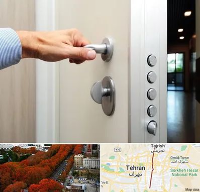 درب ضد سرقت در ولیعصر 