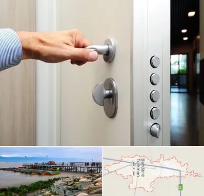 درب ضد سرقت در بندر ترکمن