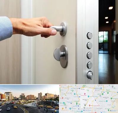 درب ضد سرقت در منطقه 7 تهران