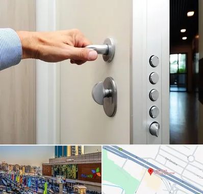 درب ضد سرقت در لاله پارک تبریز