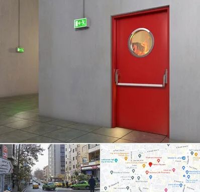 درب ضد حریق در فاطمی
