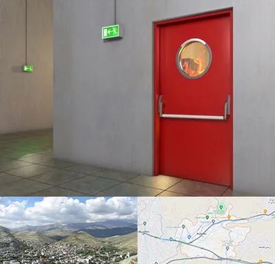 درب ضد حریق در رودهن