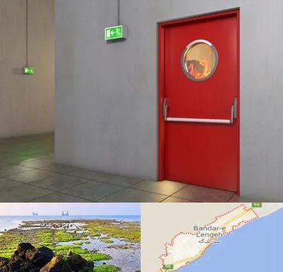 درب ضد حریق در بندرلنگه