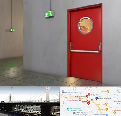 درب ضد حریق در پارک وی 