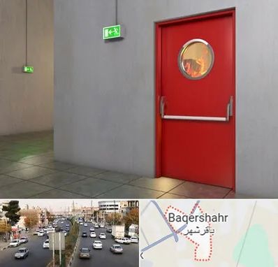 درب ضد حریق در باقرشهر