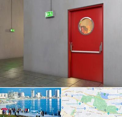 درب ضد حریق در چیتگر 