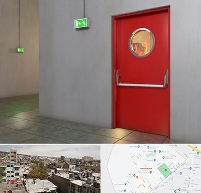 درب ضد حریق در شمیران نو