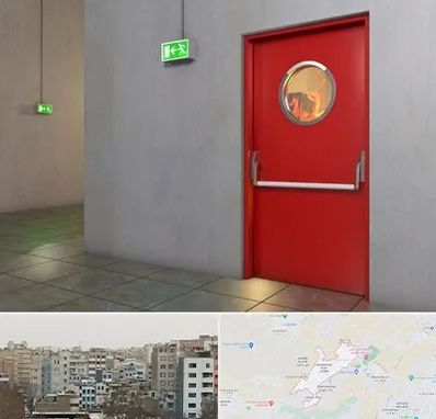 درب ضد حریق در محمد شهر کرج