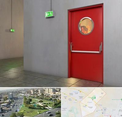 درب ضد حریق در کمال شهر کرج