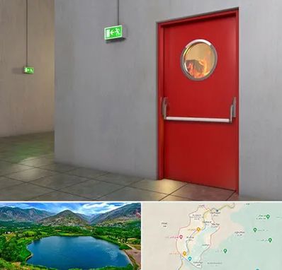 درب ضد حریق در رودبار