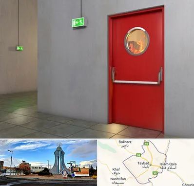 درب ضد حریق در تایباد