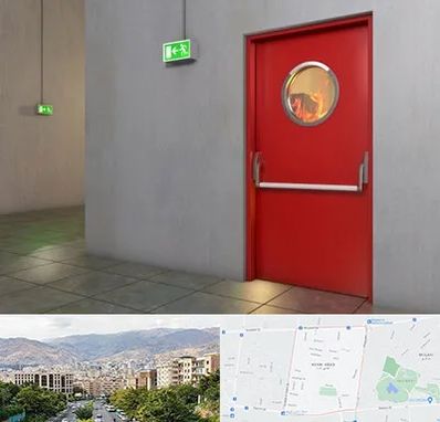 درب ضد حریق در خانی آباد