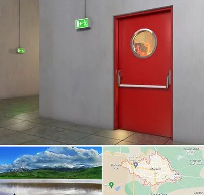 درب ضد حریق در مرند