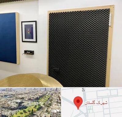 درب ضد صدا در شهرک گلستان