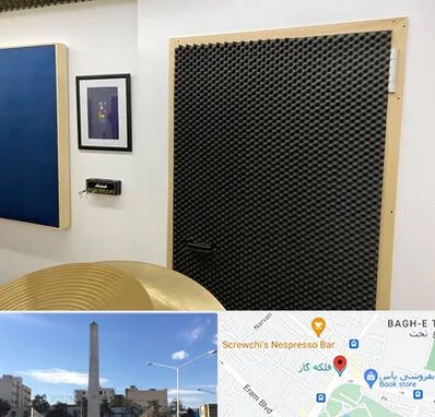 درب ضد صدا در فلکه گاز شیراز