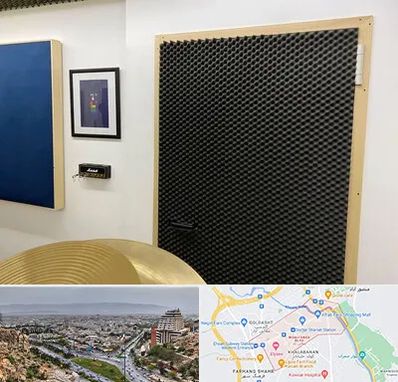 درب ضد صدا در معالی آباد شیراز