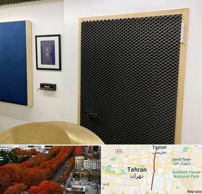 درب ضد صدا در ولیعصر 