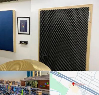 درب ضد صدا در لاله پارک تبریز