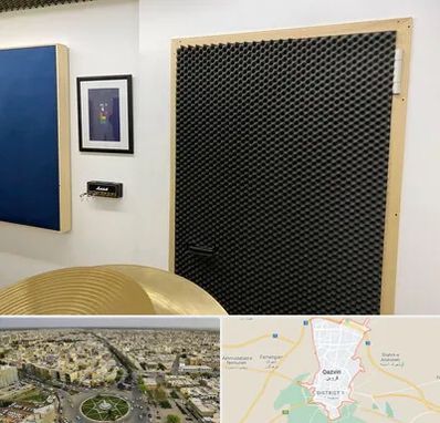 درب ضد صدا در قزوین